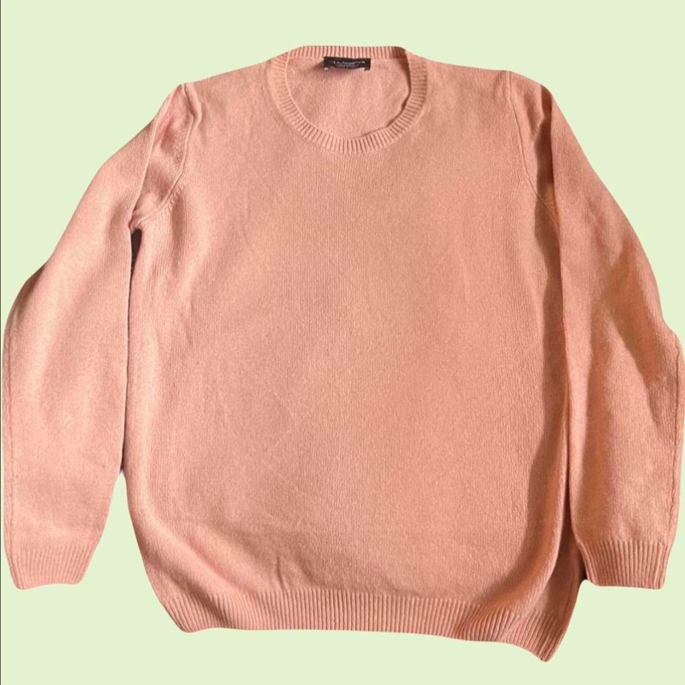Cashmere light pink sweater